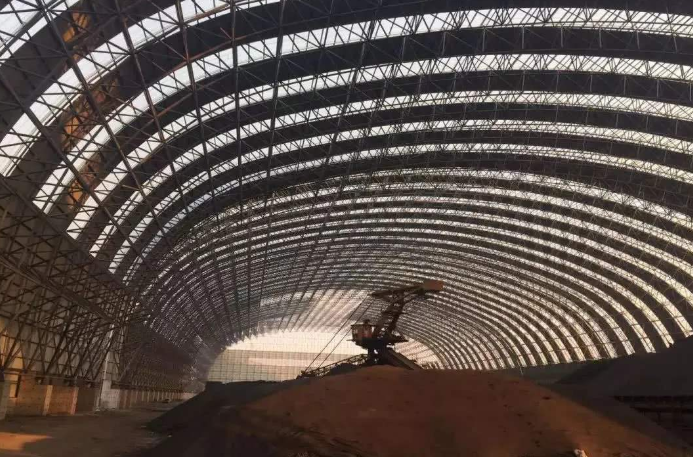 调兵山概述原料场封闭技术的特点和类型